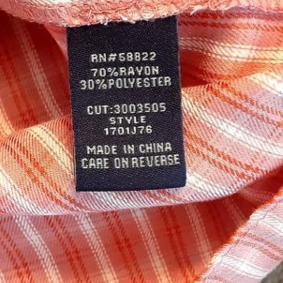 NWT MAX EDITION Peasant Blouse Rayon/Poly Blend Size Medium - Picture 8 of 8